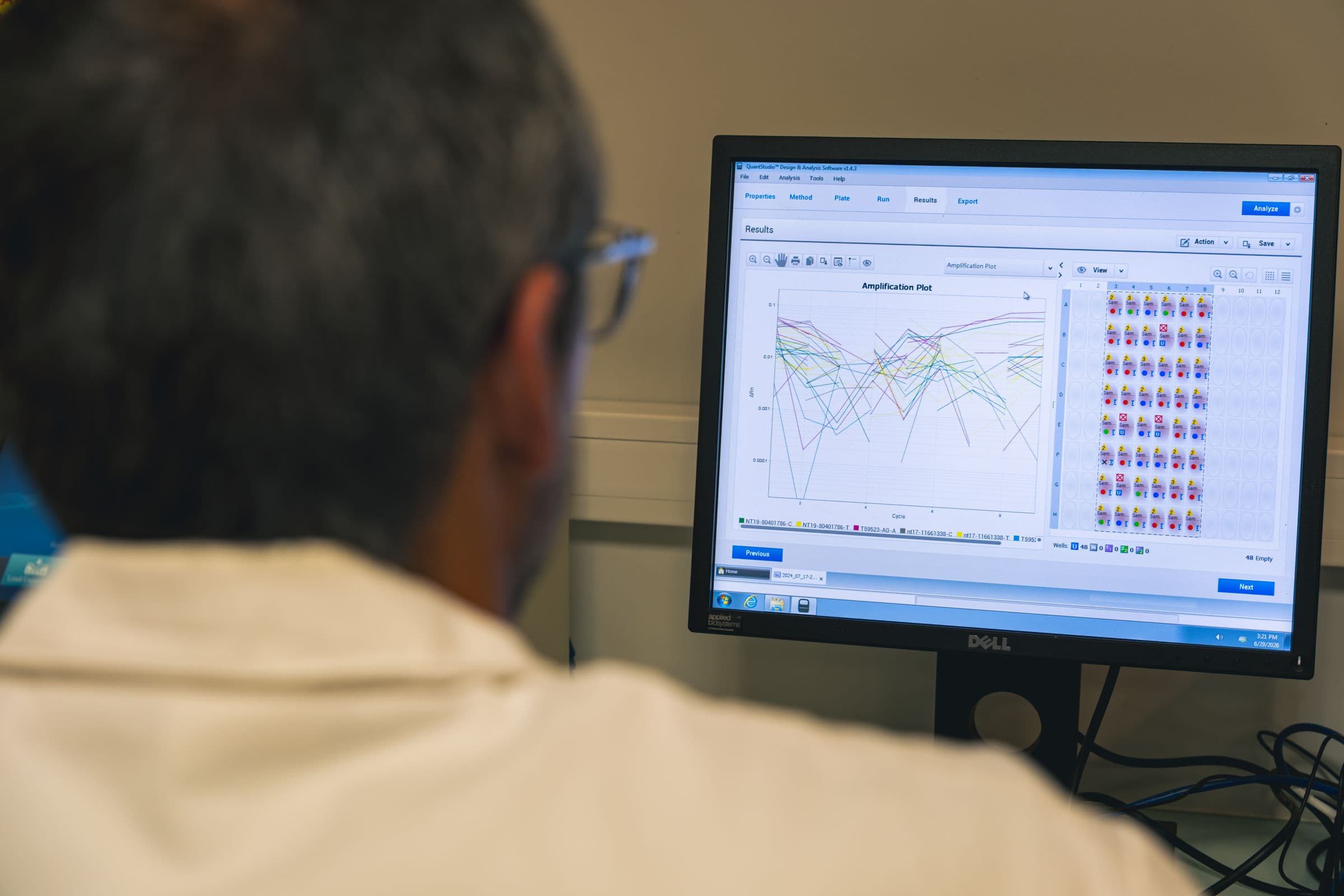 Analyse des résultats de génotypage au laboratoire de Bergerac Seed & Breeding